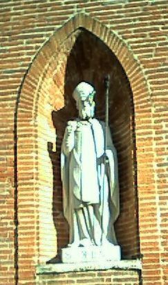 Saint Orens, patron de la paroisse de Brax