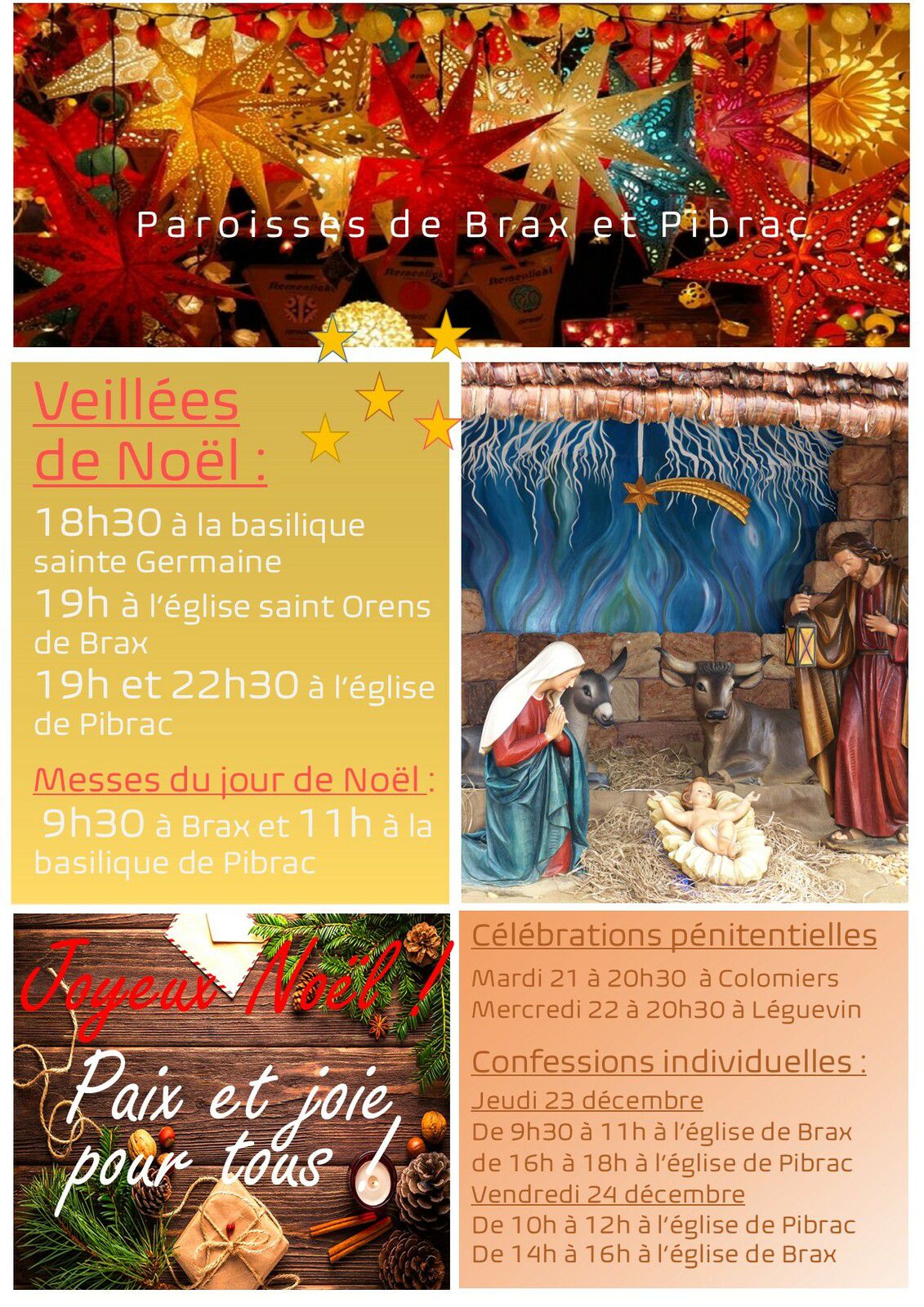 Célébrations de Noël