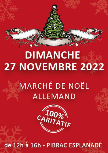 Marché de Noël Allemand – 1er dimanche de l’Avent