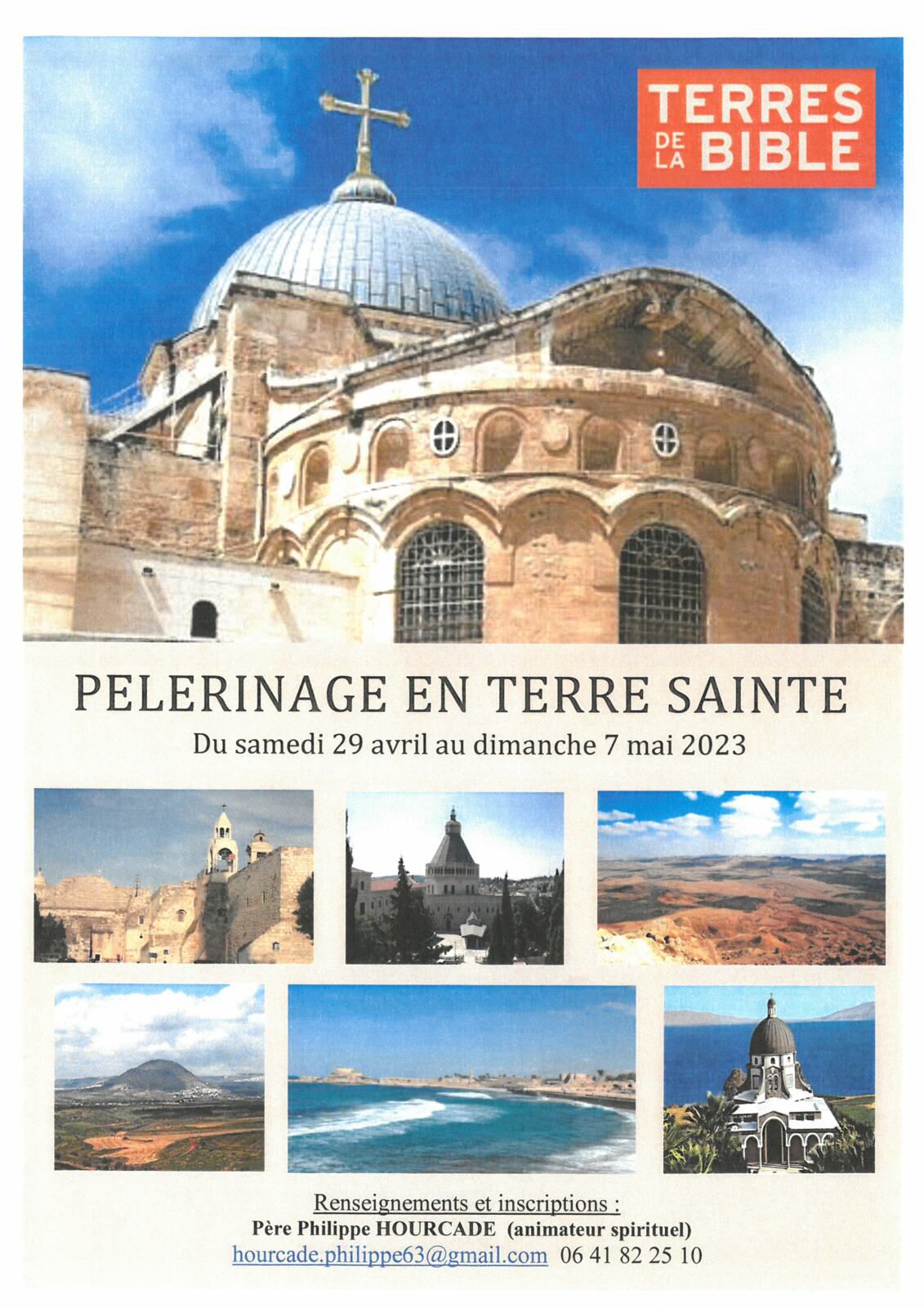 Pèlerinage en Terre Sainte