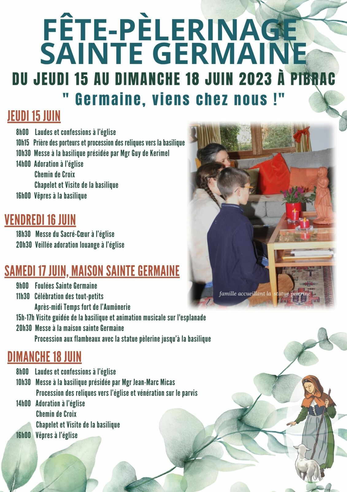 Les fêtes de Sainte Germaine, c’est dans un mois !
