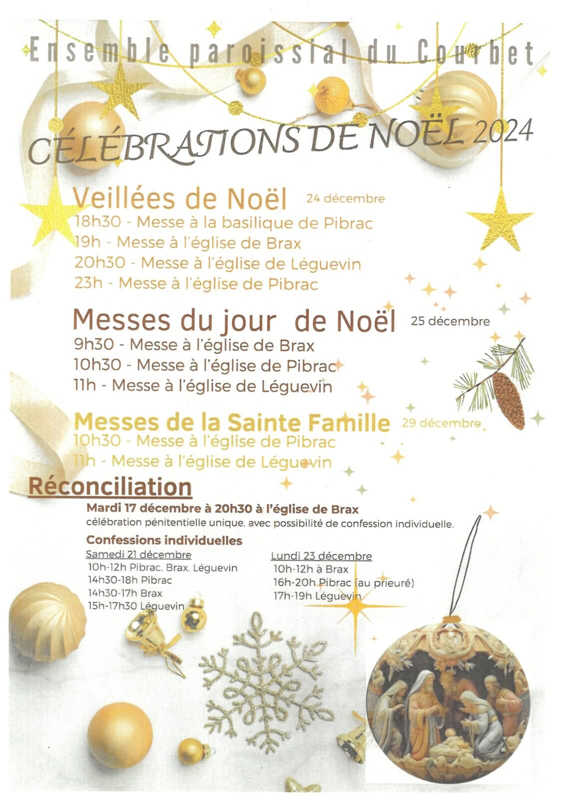 Célébrations de Noël