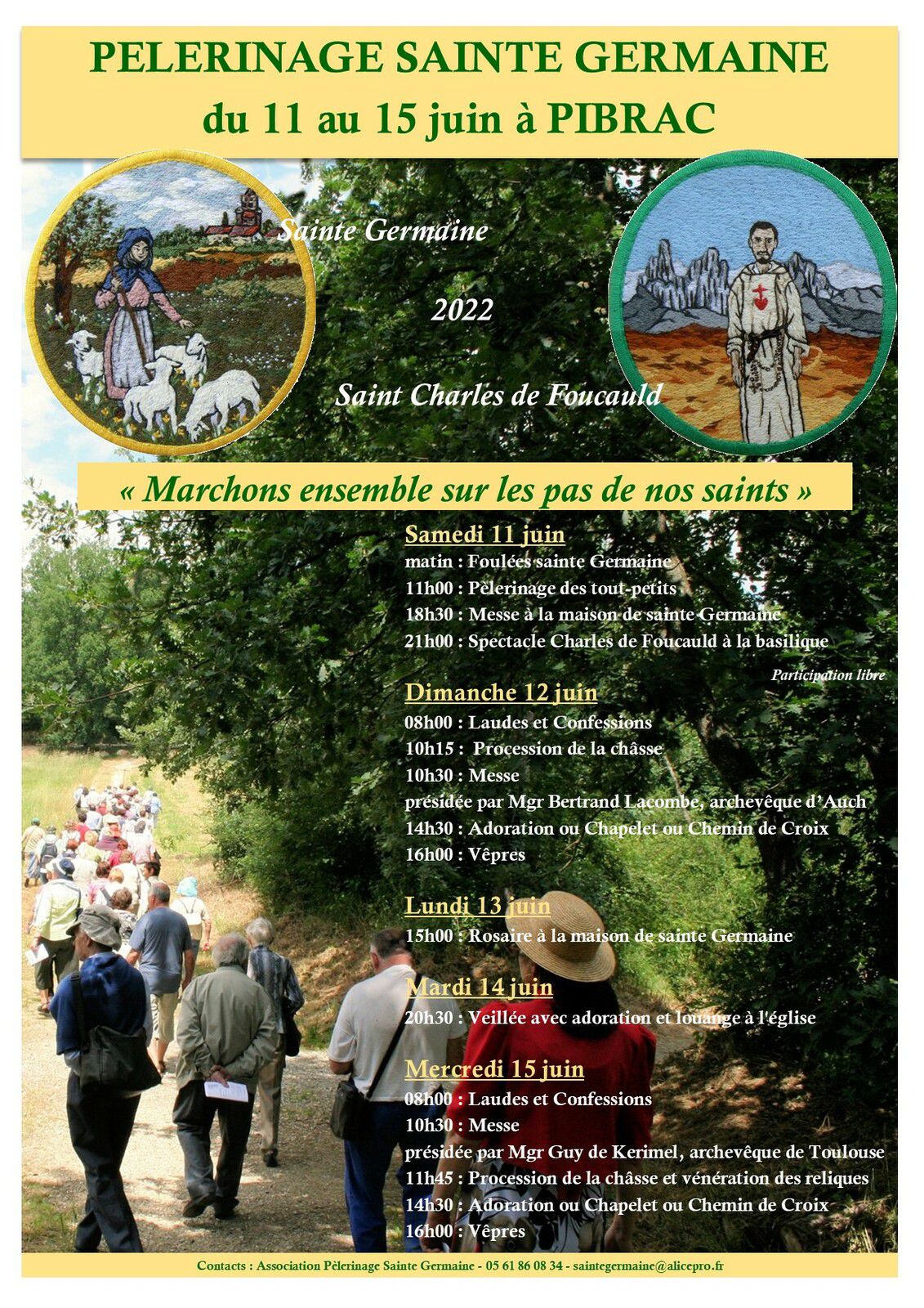Fêtes de Sainte Germaine 2022 du 11 au 15 juin