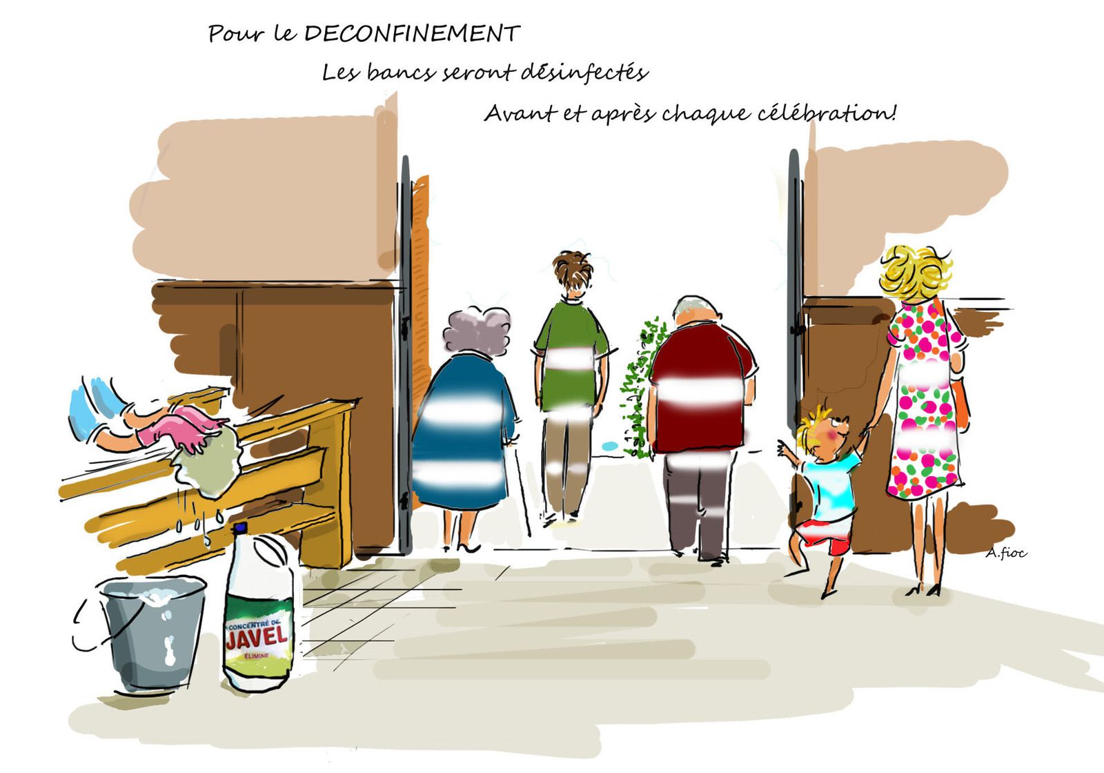 Un dessin dans l’attente