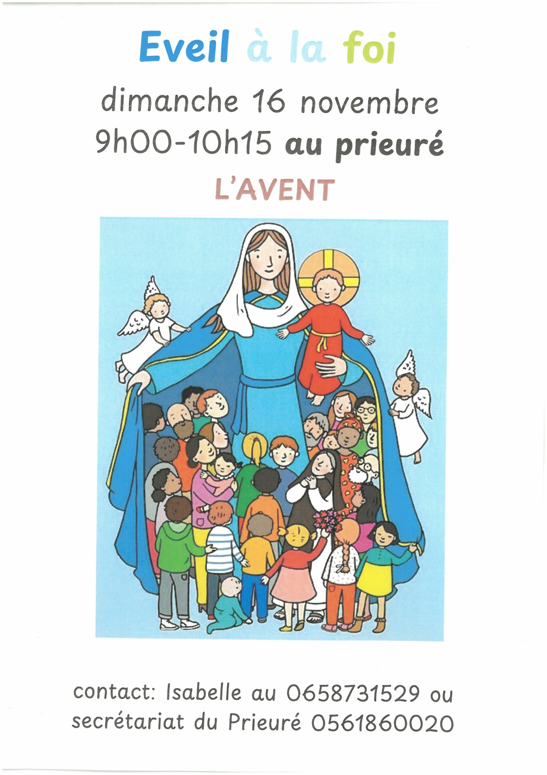 Éveil à la foi – novembre