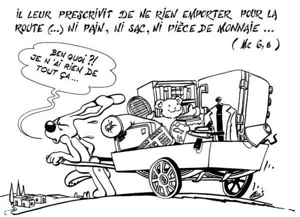 Faire ses valises, avant de partir en vacances…