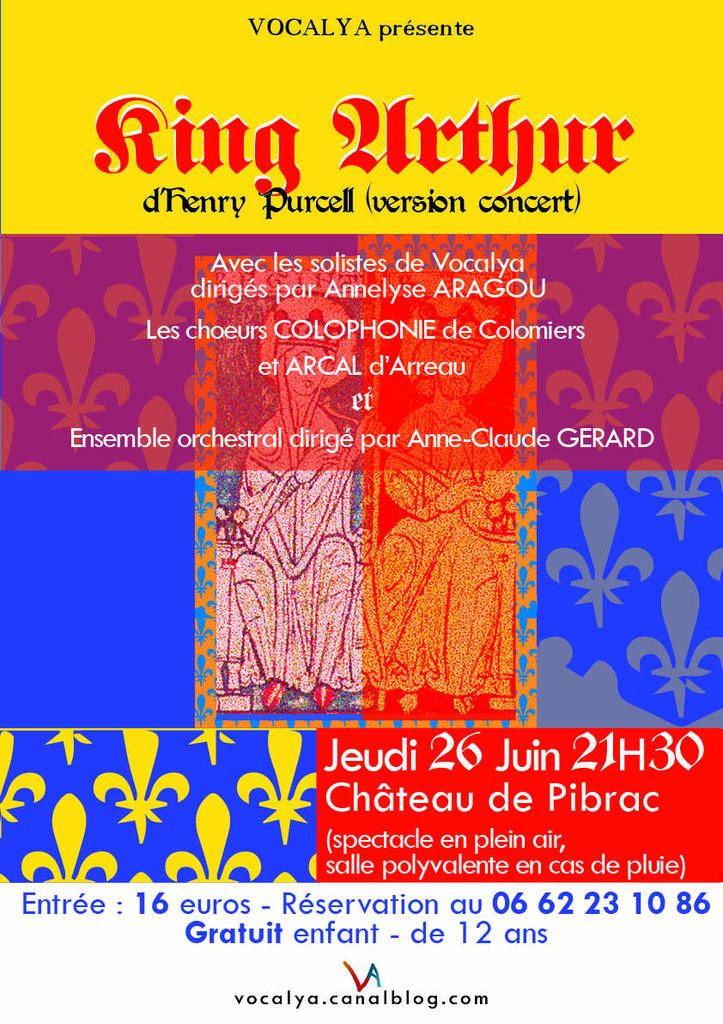 « King Arthur » de Purcell, au château de Pibrac