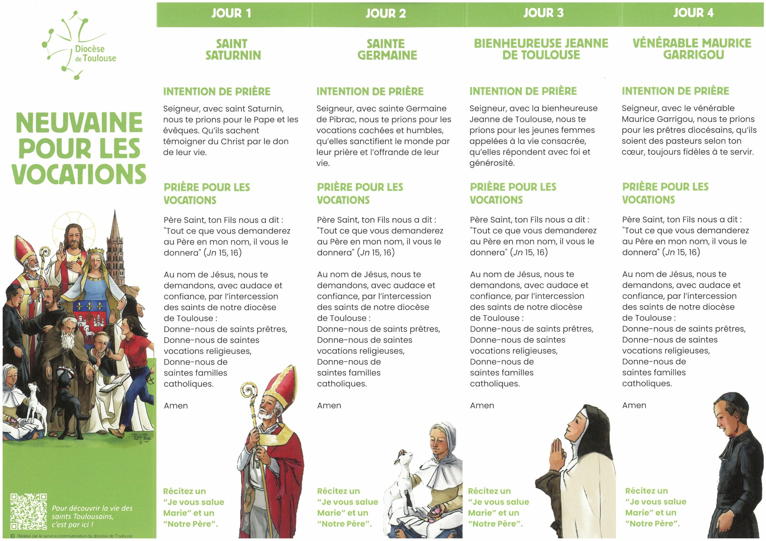 Neuvaine pour les vocations